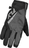 FLY RACING 3X Title Long Gloves Grey/Black 371-06163X