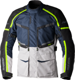 RST Maverick Evo CE Textile Motorcycle Jacket Navy/Silver, Small