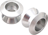 BOLT Silver Billet Aluminum Swingarm Spools, Model 2009-SSS.S