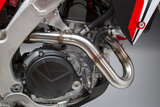 Yoshimura 225840R520 RS-9T Header/Canister/End Cap Exhaust Dual System, Stainless Steel/Aluminum/Carbon Fiber