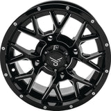 QuadBoss 15 in QBS Barbwire Wheels 608581