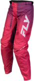 Fly Racing Women's F-16 Lift Pants Pink/Purple/White, Size 15/16, Part 380-83315