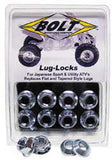 BOLT 2005-LUG.S Silver Lug Locks Wheel Conversion Kit