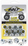 BOLT 2005-LUG.S Silver Lug Locks Wheel Conversion Kit