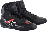 Alpinestars Faster-3 Rideknit Shoes Black/Gray/Red, US 10, EU 43 – Part Number 2510319116510