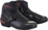 Alpinestars Stella SMX-1R V2 Motorcycle Boots Black/Pink Women's US 8 / EU 39, Part 2224621-1839-39