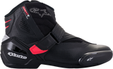 Alpinestars Stella SMX-1 R V2 Vented Motorcycle Boots Black/Pink US 7 / EU 38 - 2224121-1839-38
