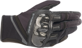 Alpinestars Chrome Motorcycle Gloves Black/Tar Gray XL, Part Number 3568721-1169-XL