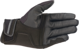 Alpinestars Chrome Motorcycle Gloves Black/Tar Gray XL, Part Number 3568721-1169-XL