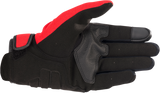 Alpinestars Honda Copper Motorcycle Gloves Black/Bright Red/Blue XL, Part 3568321-1317-XL