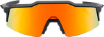 100% Speedcraft SL Sunglasses - Black - Red Mirror 60008-00005