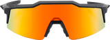 100% Speedcraft SL Sunglasses - Black - Red Mirror 60008-00005