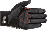 Alpinestars Honda SMX Z Drystar Motorcycle Gloves, Black/Blue/Bright Red, 3XL, Part Number 3527321-1737-3X
