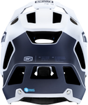 100% Trajecta Helmet - Fidlock - Black/White - Large 80003-00007