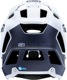 100% Trajecta Helmet - Fidlock - Black/White - Large 80003-00007