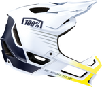 100% Trajecta Helmet - Fidlock - Black/White - Large 80003-00007