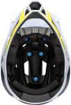 100% Trajecta Helmet - Fidlock - Black/White - Medium 80003-00006