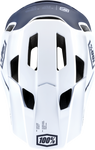 100% Trajecta Helmet - Fidlock - Black/White - Medium 80003-00006