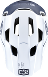 100% Trajecta Helmet - Fidlock - Black/White - Medium 80003-00006