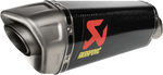 AKRAPOVIC Slip-On Series Muffler - Carbon Fiber S-K10SO27-HRC for Enhanced Performance