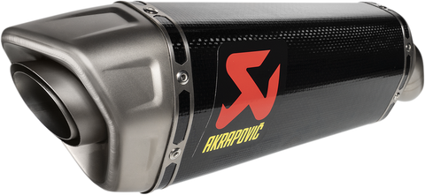 AKRAPOVIC Slip-On Series Muffler - Carbon Fiber S-K10SO27-HRC for Enhanced Performance