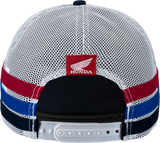 Honda Apparel Africa Twin Race Hat, Navy and White, Model NP21A-H2222
