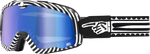 100% Barstow Goggle - Death Spray - Blue Mirror Lens 50000-00002