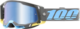 100% Racecraft 2 Trinidad Goggle with Blue Mirror Lens, Part Number 50010-00008