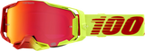 100% Armega Goggle - Solaris - HiPER Red Mirror Lens 50003-00003