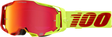 100% Armega Goggle - Solaris - HiPER Red Mirror Lens 50003-00003
