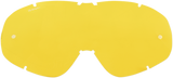 MOOSE OFFROAD Qualifier SE, Shade and Slash Yellow Replacement Goggle Lens 2602-0584