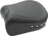 Mustang Motorcycle 1-Piece Fastback Seat, Black, Model 76981