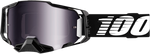 100% Armega Goggles - Black - Silver Flash Mirror 50005-00001