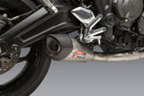 Yoshimura 19660AP520 AT2 Race FS SS/SS/CF Works Exhaust for 2021–2023 Triumph Trident 660