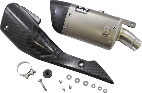 AKRAPOVIC Slip-On Muffler for Kawasaki Katana S-S10SO15-HAPT/1