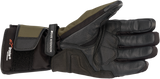 Alpinestars Denali Aerogel Drystar Motorcycle Gloves, Black Forest/Fluo Yellow, Medium, Part Number 3526922-1685-M