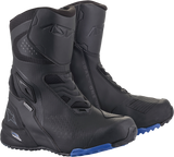 Alpinestars RT-8 Gore-Tex Motorcycle Boots, Black/Blue, US 6 / EU 39, Part Number 2335422-17-39