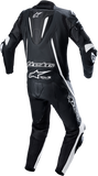Alpinestars Fusion 1-Piece Motorcycle Racing Suit Black/White US 46 / EU 56 - 3153022-12-56