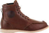 Alpinestars Oscar Monty V2 Motorcycle Boots, Brown, Men's US 13, Part Number 2818922-80-13