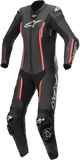 Alpinestars Stella Missile v2 1-Piece Leather Race Suit, Black/Pink, US 4 / EU 40, Part 3180122-1838-40