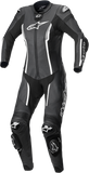 Alpinestars Stella Missile v2 1-Piece Leather Race Suit, Black/White, US 6 / EU 42, 3180122-12-42