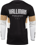 THOR Hallman Differ Draft Jersey Black/Latte Small 2910-6592
