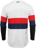 THOR Hallman Differ Draft Jersey White/Red/Navy 3XL, Part Number 2910-6612