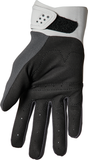 THOR Women's Spectrum Gloves, Light Gray/Charcoal, Large, Part Number 3331-0205