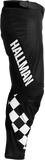 THOR Hallman Differ Cheq Pants Black/White, US 36, Part Number 2901-9520