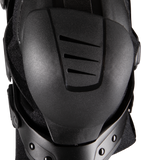 EVS Axis Sport Knee Brace Pair, Black/Black/Grey, Medium - AXISS-BK/GY-MP
