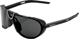 100% Westcraft Sunglasses - Matte Black - Smoke Lens 61046-102-01