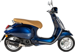 AKRAPOVIC Slip-On Scooter Muffler S-VE125SO3-HZBL * Stainless Steel with Carbon Fiber End Caps