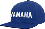 Yamaha Apparel Flat Bill Snapback Hat, Blue, Model NP21A-H2689