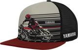 Yamaha Apparel Yamaha Speed Hat Black/Red, Flat Bill Snapback, Part NP21A-H2739
